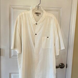 Classic Cream Button-Down Shirt